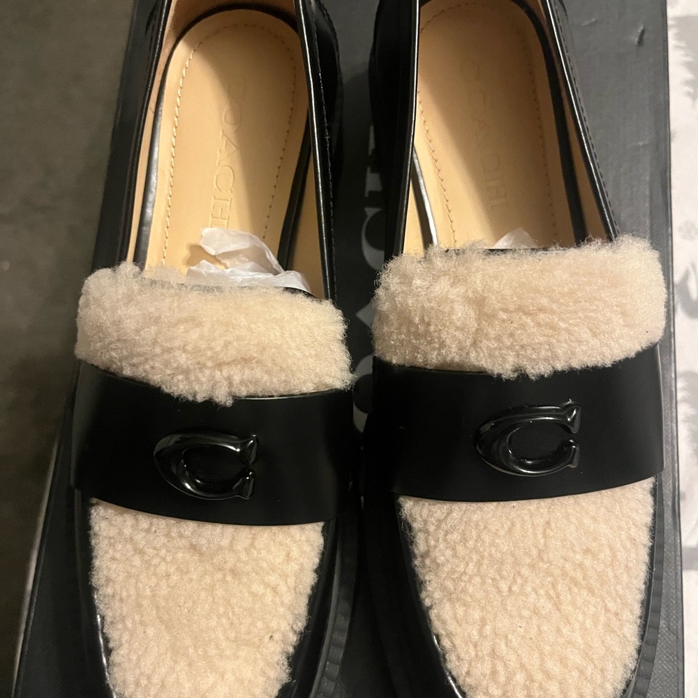 Coach Women's Leah Shearling Loafer